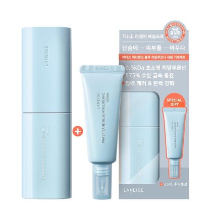 Conjunto especial de suero LANEIGE Water Bank BlueHA (+25 ml) - Imagen 2