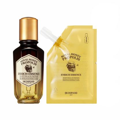 SKINFOOD Royal Honey Propolis Enrich Essence 50mL + Recarga Set Especial