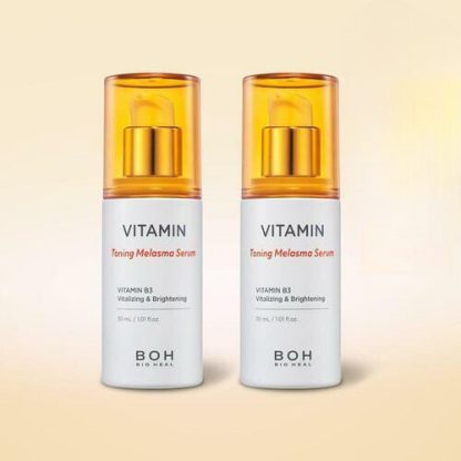 BIO HEAL BOH Suero tonificante vitamínico para melasma 30 ml x paquete de 2