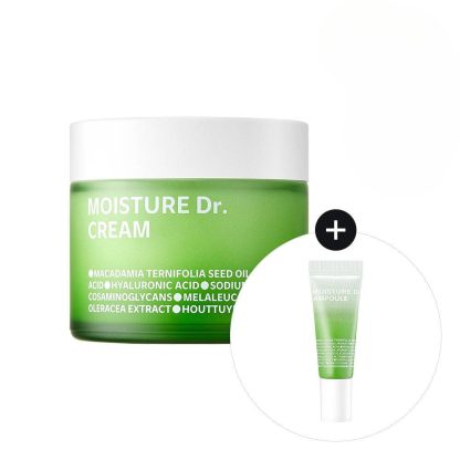 Conjunto especial isoi Moisture Dr. Cream de 100 horas de 70 ml (+ Ampolla Moisture Dr. de 10 ml)