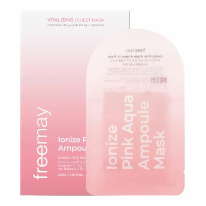 freemay Ionize Pink Aqua Ampolla Mascarilla Hoja 10P - Imagen 2