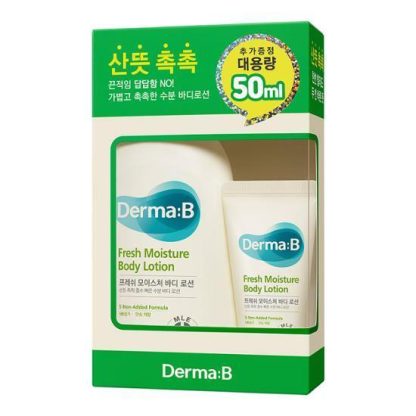 Derma:B Loción Corporal Hidratante Fresca 400mL + 50mL