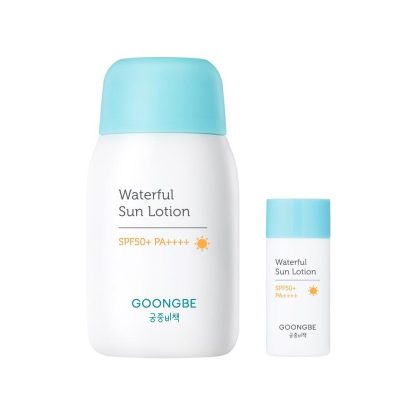 GOONGBE Loción Solar Waterful SPF50+ 80g + Loción Solar 10g Set Especial