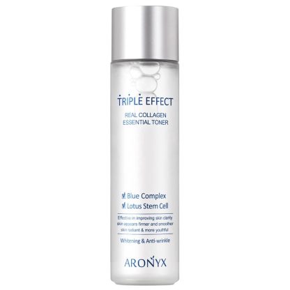 Tónico esencial con colágeno real de triple efecto Aronix, 150 ml