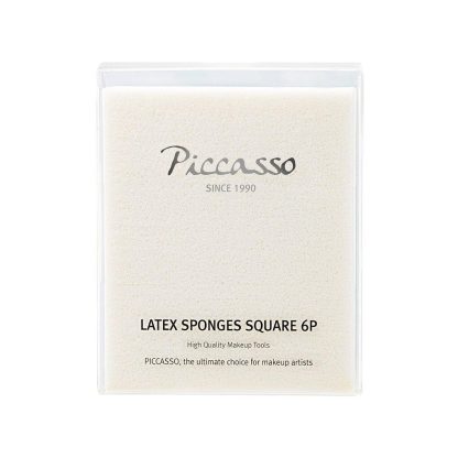 PICCASSO Esponjas Látex Cuadradas 6P