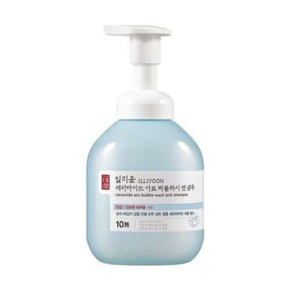 ILLIYOON Ceramide Ato Bubble Wash y Champú 400ml