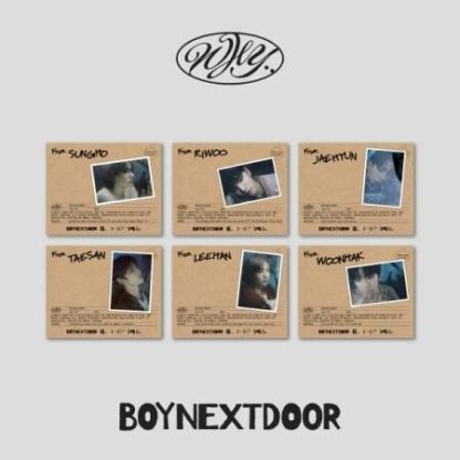 BOYNEXTOOR - 1ER EP 'WHY..' (CARTA VER.)