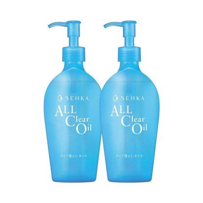 Juego doble de aceite SENKA All Clear de 230 ml