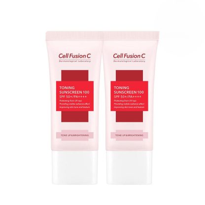 Cell Fusion C Protector Solar Tonificante Pack Doble SPF50+/PA++++ (35ml + 35ml) - Image 2