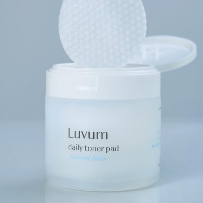 luvum Natural Blanc Almohadilla Tónica Diaria 60 Hojas - Imagen 4