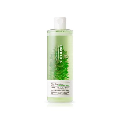 Tónico relajante facial Cica Green Chill Down de It's Skin Tiger, 400 ml