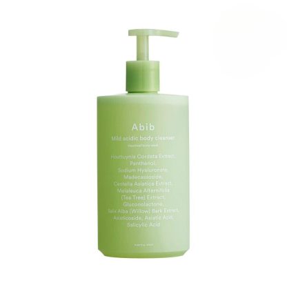 Abib Limpiador corporal ácido suave Heartleaf Body Wash 470 ml