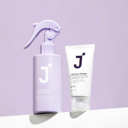 JSOOP Silk Keratin No Wash Ampolla Tratamiento 2X 200 ml Juego especial (Regalo especial: Paquete para el cabello 50 g)