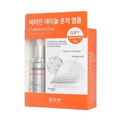 BIOHEAL BOH Ampolla Reparadora de Vitamina Retinol 30mL (+Parche Spot 6P) - Imagen 2