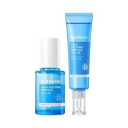 Real Barrier Aqua Ampolla Calmante 30mL 1+1 Set Especial