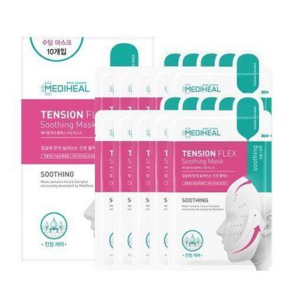 Mediheal Tension Flex Mascarilla Facial Calmante Paquete de Hojas 10 Hojas