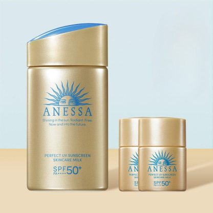 ANESSA Perfect UV Protector solar Leche para el cuidado de la piel N 60 ml Juego especial (+12 ml * 2 unidades)