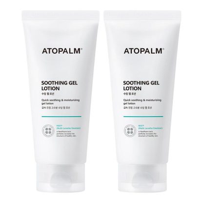 Juego dúo de loción en gel calmante Atopalm de 160 ml (160 ml + 160 ml)