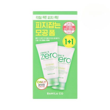 BANILA CO Clean It Zero Pore Limpiador en espuma clarificante 150 fl oz 1+1 Set especial - Image 2