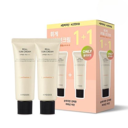 Set especial 2 en 1 de crema solar real HYGGEE