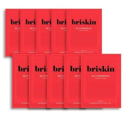 briskin Real Fit Secondskin Mascarilla Antiedad Hoja 10 Hojas