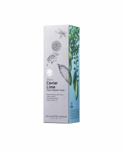 Demasiado genial para la escuela Caviar Lime Hydra Bubble Toner 150 ml - Imagen 2