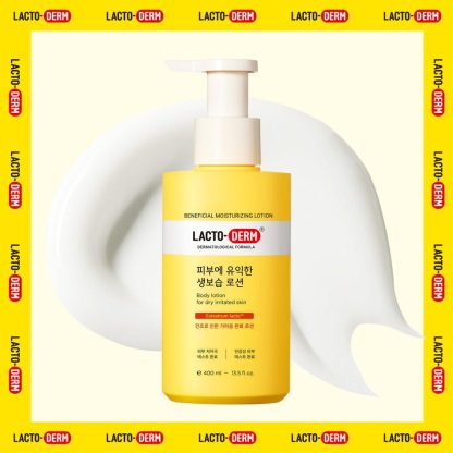 LACTO-DERM Loción Hidratante Beneficiosa 400mL - Image 2