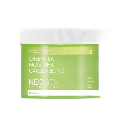 Neogen Dermalogy Peeling de gasa húmeda PHA con té verde 30 hojas