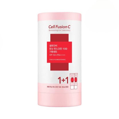 Cell Fusion C Protector Solar Tonificante Pack Doble SPF50+/PA++++ (35ml + 35ml)