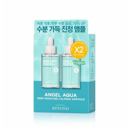 BEYOND Angel Aqua Ampolla calmante de humedad profunda 50 ml 1+1 Set especial