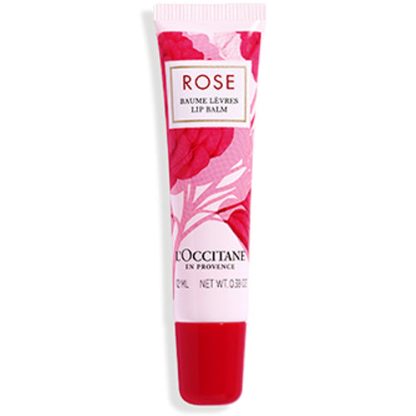 Bálsamo labial L'Occitane Rose de 12 ml, fragancia de rosa