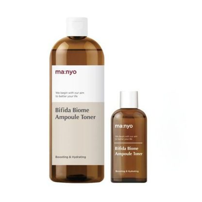 ma:nyo Bifida Biom Ampoule Toner Plan (producto principal 400ml + 100ml)