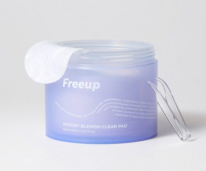 Almohadilla limpiadora para imperfecciones Victory Blemish Clear de Free Up, 200 ml, 70 hojas - Imagen 2