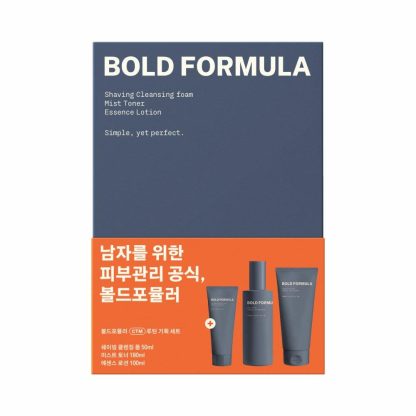 BOLD FORMULA Juego de loción tónica/esencia en niebla (+espuma limpiadora para afeitar 50 ml)