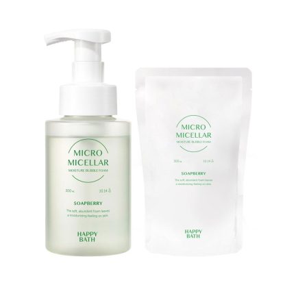 Happy Bath Micro Espuma Micelar de Burbujas de Jaboncillo 300 ml Doble Oferta - Imagen 2