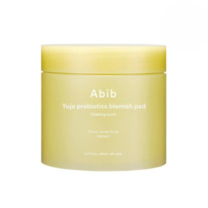 Abib Yuja Probiotics Blemish Pad Vitalizing Touch 60 almohadillas