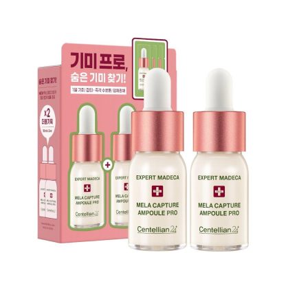 Centellian24 Expert Madeca Mela Capture Ampoule Pro paquete doble (10 ml * 2 unidades)