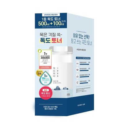 ROUND LAB 1025 Dokdo Toner Tamaño Jumbo 500ml (Regalo gratis: Toner 100ml) - Imagen 2