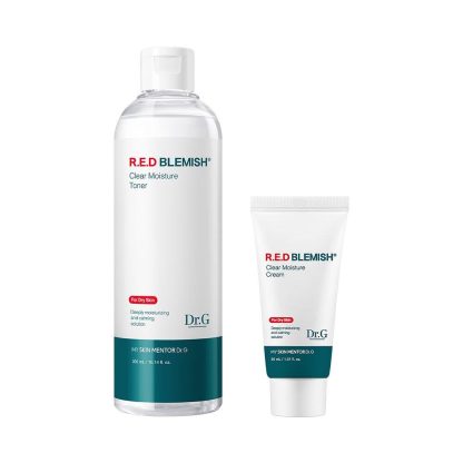 Dr.G Red Blemish Clear Moisture Toner & Cream Set (300 ml + crema 30 ml)