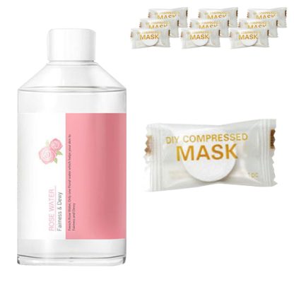 Mascarilla de extracto de rosa Biocell sin diluir, 250 ml, 10 p, 1 juego