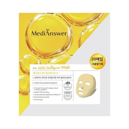 MediAnswer Vita Mascarilla de Colágeno Hoja 20P