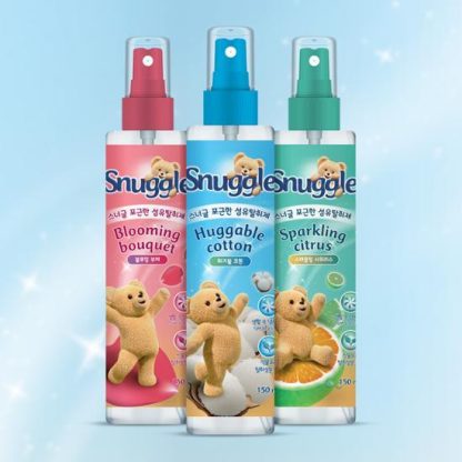 Snuggle Fabric Refresher 150 ml (algodón abrazable/cítricos brillantes/ramo floreciente)