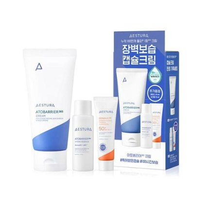 AESTURA Ato Barrier 365 Crema 80 ml Plan Especial (+Hydro Essence 25 ml + Crema Solar Inorgánica 10 ml de Regalo)