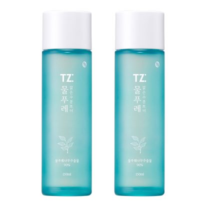 Tónico hidratante transparente TS TZ Ash, set doble, 150 ml + 150 ml