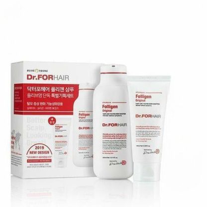 Dr.FORHAIR Folligen Champú 300ml + 100ml Cofre Especial