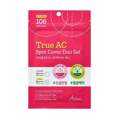 Ariul True AC Spot Cover Duo Set 106 hojas