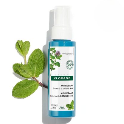 Suero antioxidante con menta acuática KLORANE 100 ml