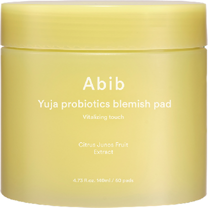 Abib Yuja Probiotics Blemish Vitalizing Touch Pad, 1 unidad, 60 unidades