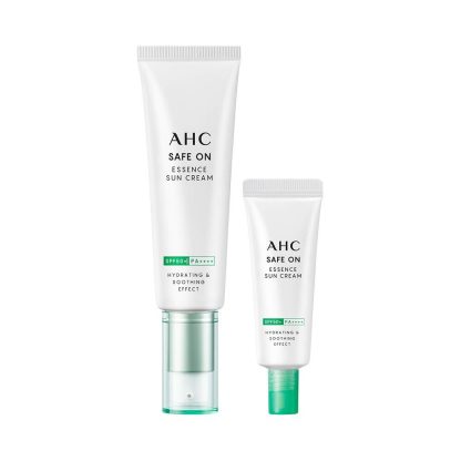 Juego especial de crema solar AHC Safe On Essence (50 ml + 20 ml)