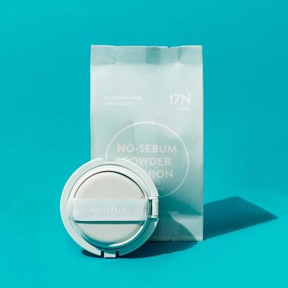 Innisfree No Sebum Powder Cushion (Recambio) 14g - Imagen 2